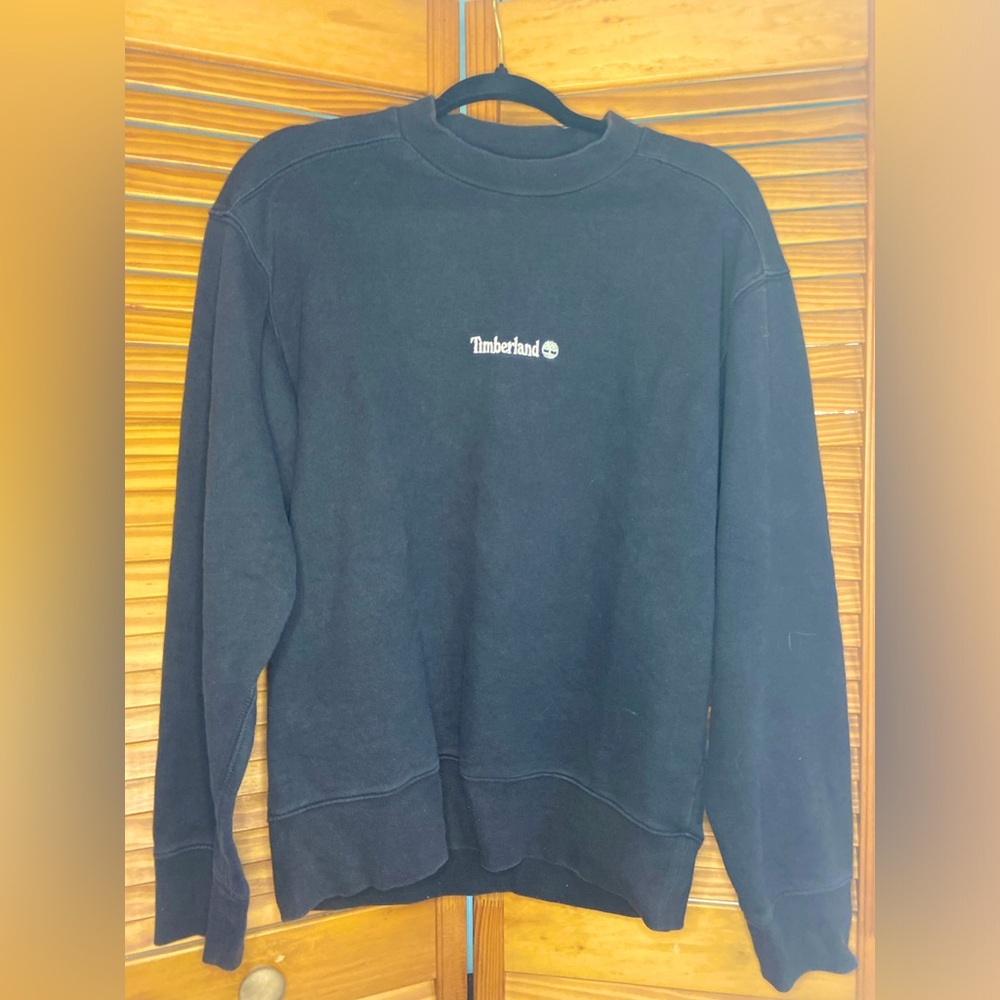 Timberland Black Graphic Sweatshirt Size Small